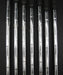 Set of 7x Mizuno JPX AD Irons 5-PW+FW Stiff Steel Shafts Mizuno Grips*