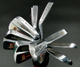 Vintage Set Of 9 x Slazenger AMBASSADOR 3-SW Irons Powerflex Steel Shafts