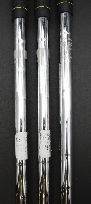 Set of 3 TaylorMade M1 7, 8 & 9 Irons Stiff Steel Shafts Black Grips*