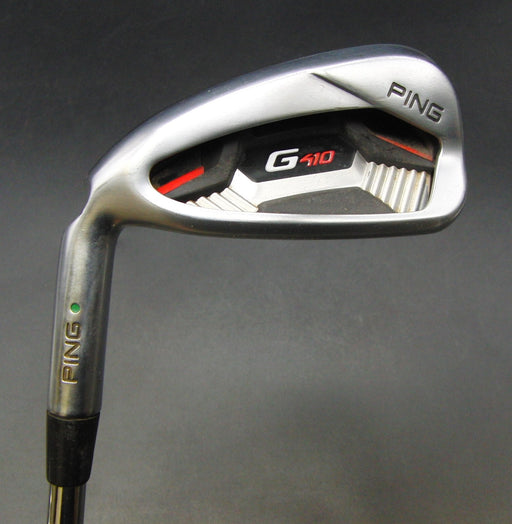 Left-Handed Ping G410 Green Dot 7 Iron Stiff Steel Shaft Lamkin Grip