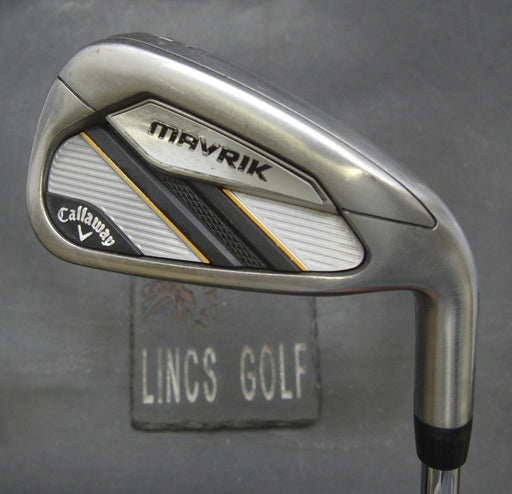 Callaway Mavrik 5 Iron Stiff Steel Shaft Golf Pride Grip