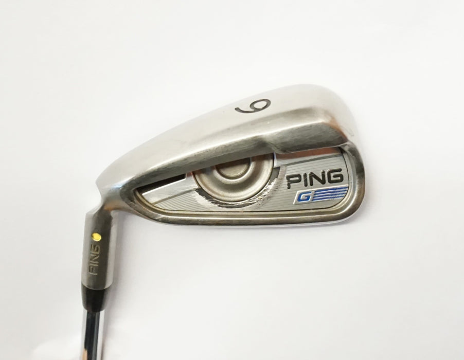 Left Handed Ping G Series Yellow Dot 6 Iron AWT 2.0 Regular Steel Shaft