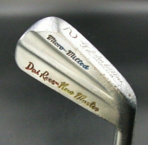 John Letters Micro Milled Dai Rees-New Masters 2 Iron Regular Steel Flex Shaft