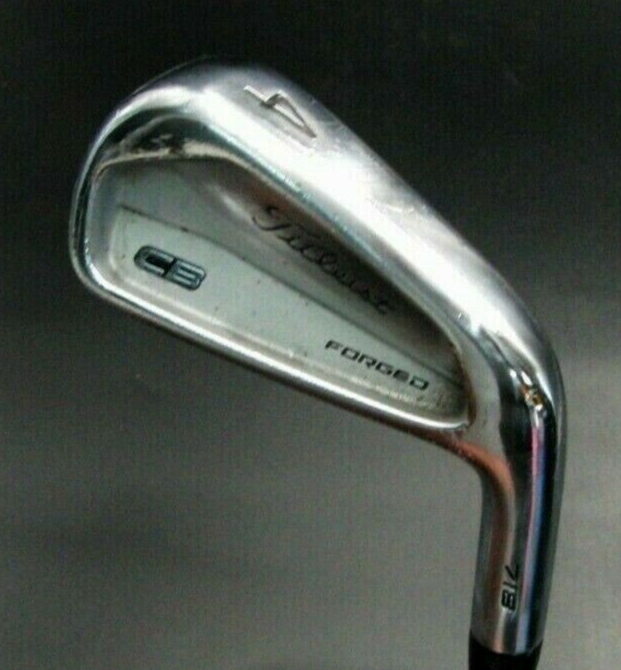 Titleist 718 CB Forged 4 Iron Stiff Steel Shaft GolfPride Grip