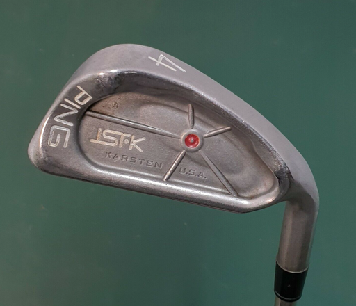 Ping ISI K Red Dot Karsten 4 Iron Regular Steel Shaft Lamkin Grip