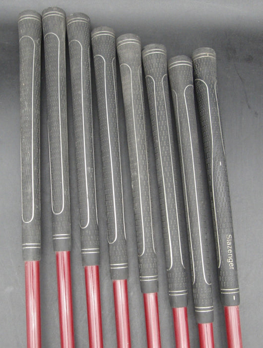 Set of 8x Slazenger Great Big Ezee 3-PW Irons Regular Graphite Shafts with Grips