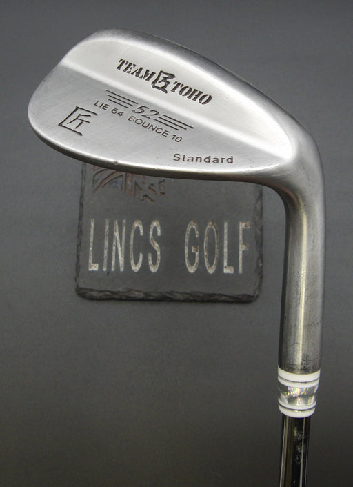 Team Toho Takumi 52° Gap Wedge Regular Steel Shaft Iomic Grip