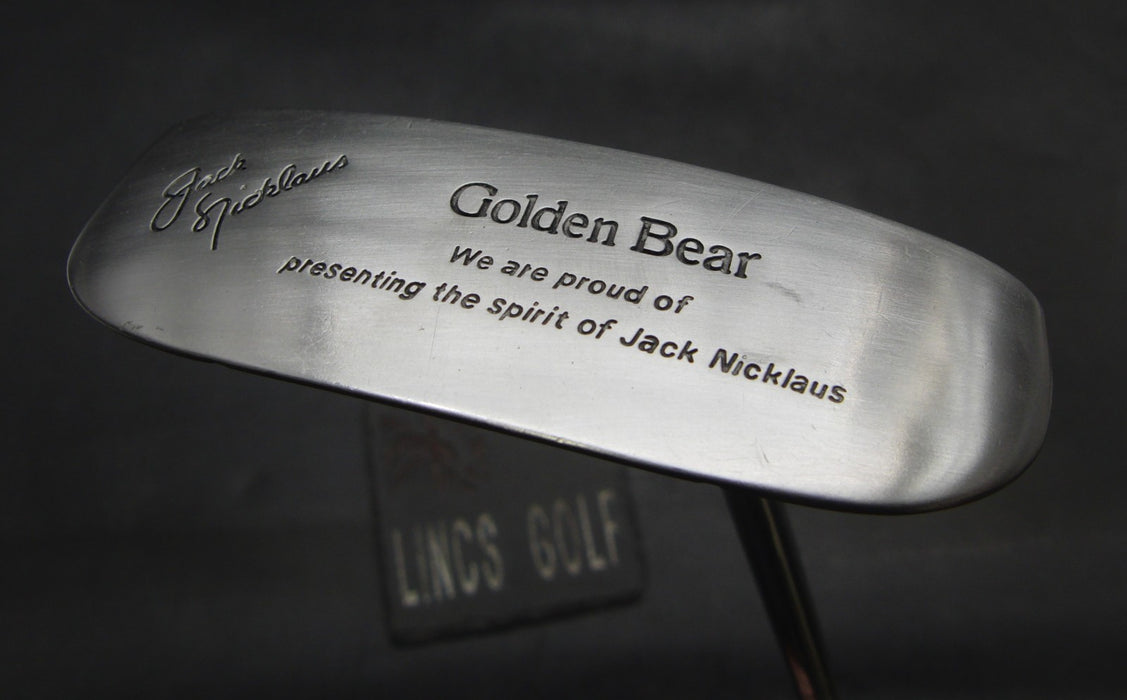 Golden Bear Jack Nicklaus P-600 Putter Steel Shaft 87cm Length