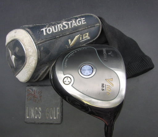 Bridgestone Tourstage ViQ 10.5° Driver Stiff Graphite Shaft Tour Edge Grip + HC