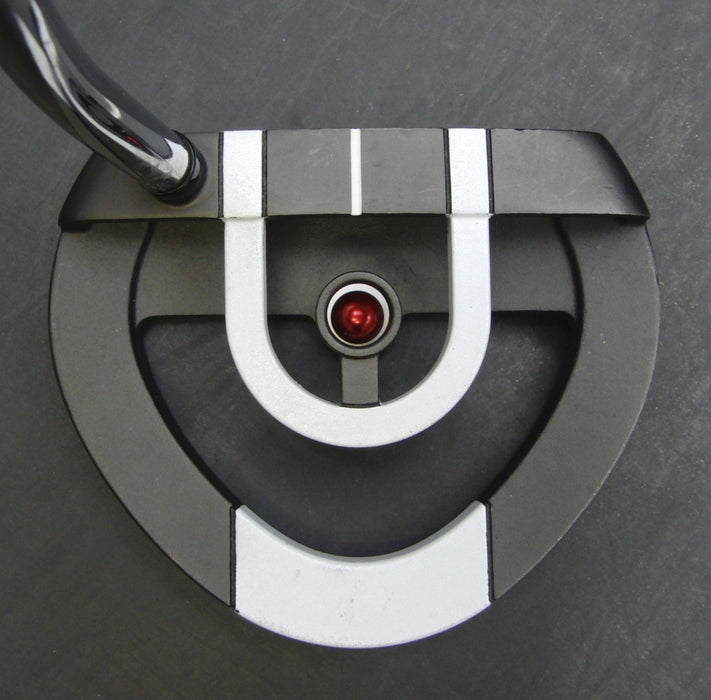 Odyssey Red Ball Putter Steel Shaft 85cm Length Psyko Grip*