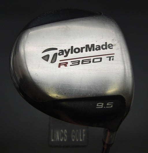 TaylorMade R360 Ti 9.5° Driver Stiff Graphite Shaft Golf Pride Grip