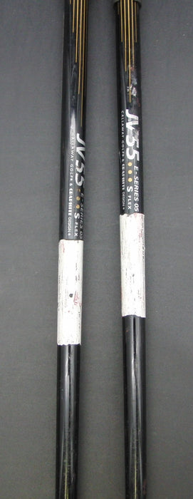 Set of 2 Callaway ERC Hot 3+5 Woods Stiff Graphite Shafts Callaway Grips + HC*