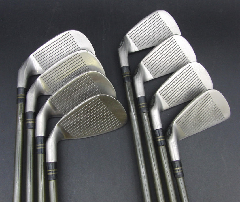 Set of 8x Callaway S2H2 3-PW Irons Firm Graphite Shafts Callaway Grips