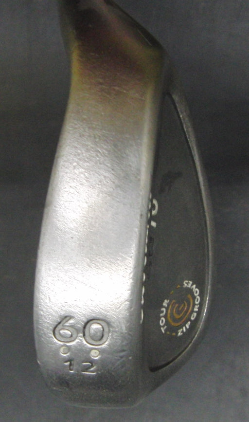 Cleveland CG16 Zip Grooves 60° Lob Wedge Stiff Steel Shaft Golf Pride Grip