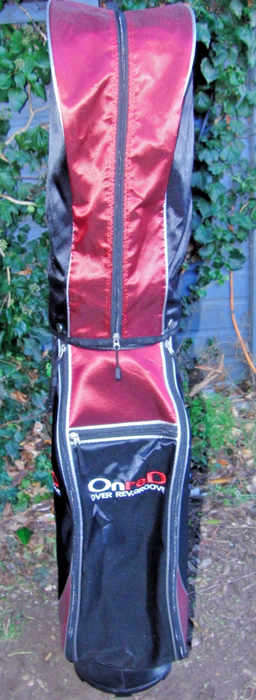 5 Division On Red Golf Cart Carry Trolley Golf Clubs Bag*