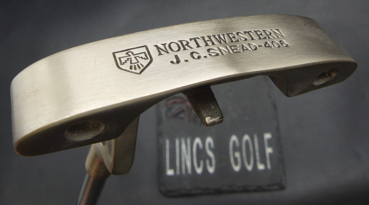Left-Handed Northwestern J.C. Snead-406 Putter 86cm Steel Shaft Attack Grip