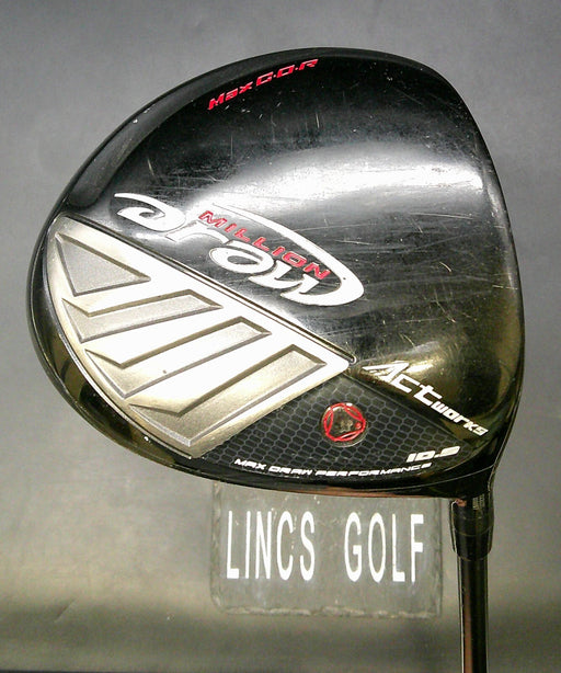 Actworks Million Draw Max Cor 10.5° Driver Regular Graphite Shaft Works Grip