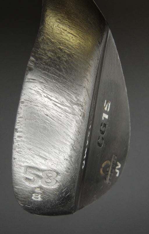 Cleveland CG15 JV Zip Grooves 58° Sand Wedge Regular Steel Shaft Iomic Grip