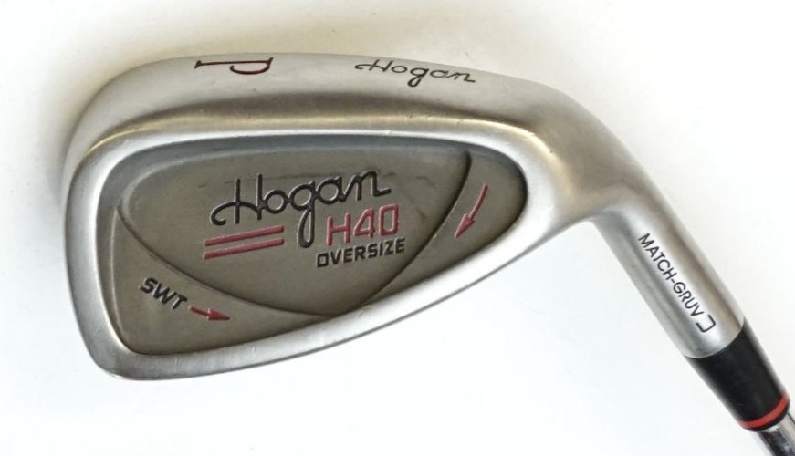 Hogan SWT H40 Oversize Pitching Wedge APEX DB4 Stiff Steel Shaft Hogan Grip