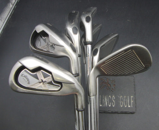Set of 7x Callaway X-18 Pro Series 4-PW Irons Regular Steel Shafts*
