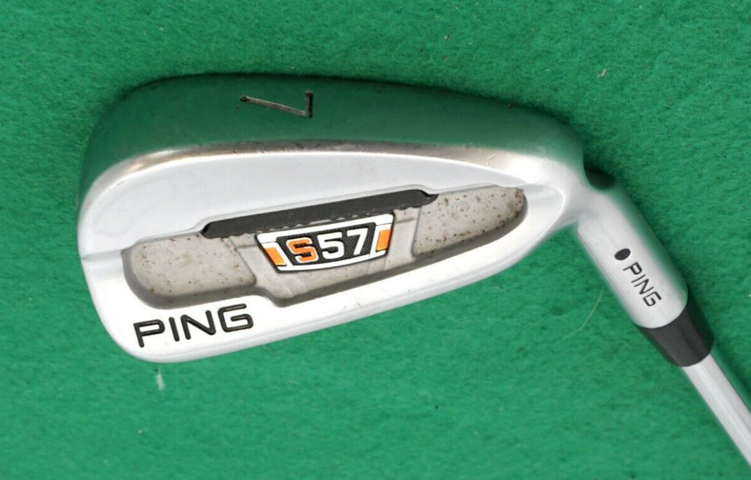 Ping S57 Black Dot 7 Iron Extra Stiff Rifle Steel Shaft Super Stroke Grip