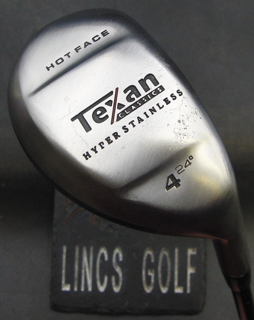 Texan Hot Face 24° 4 Hybrid Regular Graphite Shaft Texan Grip