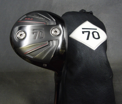 Sub 70 Pro Tour Only 3 Wood Extra Stiff Graphite Shaft Golf  Pride Grip + HC*