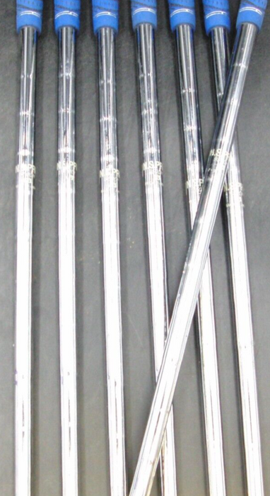 Set of 7 x Wishon 979SS Irons 6-SW+GW Stiff Steel Shafts Golf Pride Grips