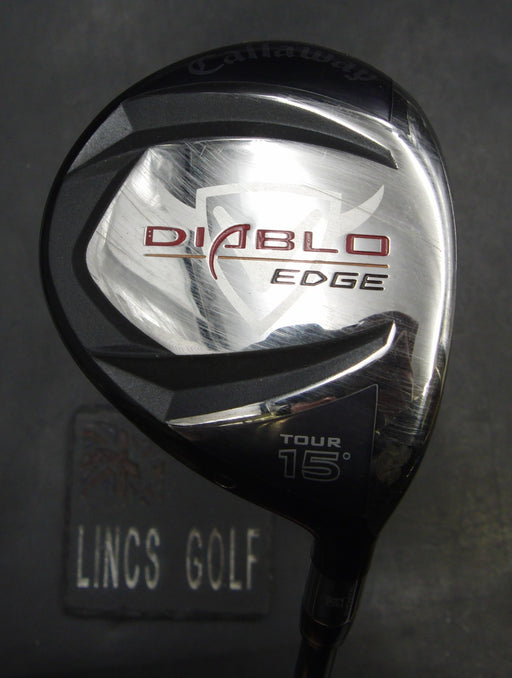 Callaway Diablo Edge Tour 15° 3 Wood Stiff Graphite Shaft Callaway Grip
