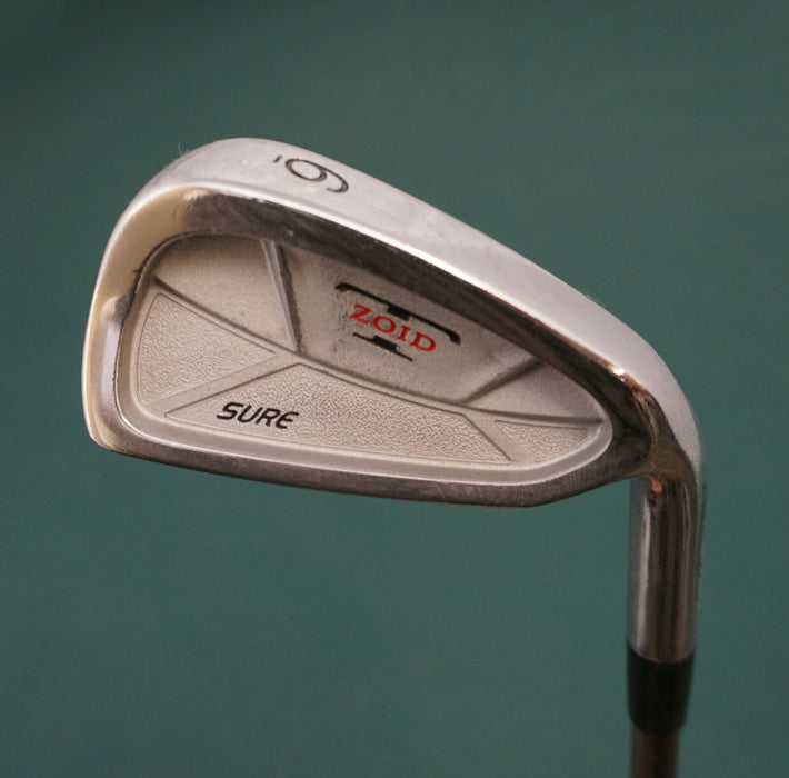 Ladies Mizuno Zoid Sure 6 Iron Regular Graphite Shaft Golf Pride Grip