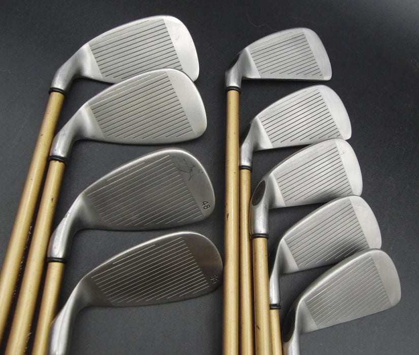 Set of 9x Callaway S2H2 Pat Pend Irons 3-SW Regular Graphite Shafts Ping Grips*