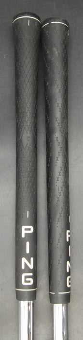 Set of 2 Ping Eye2 Black Dot Driver & 3 Wood Regular Steel Shafts Ping Grips