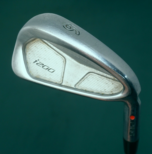 Ping i200 Orange Dot 6 Iron Stiff Steel Shaft Ping Grip