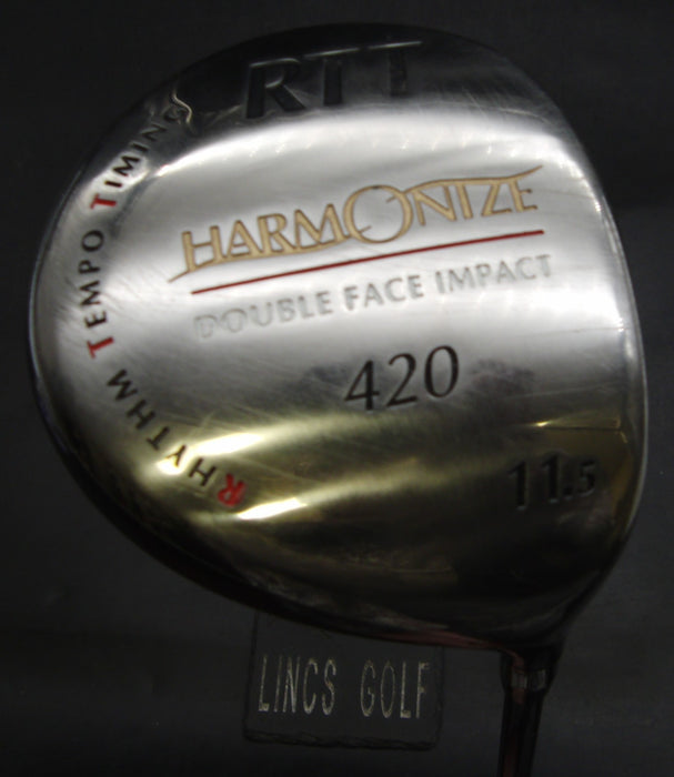 RTT Harmonize 420 11.5° Driver Regular Graphite Shaft RTT Grip