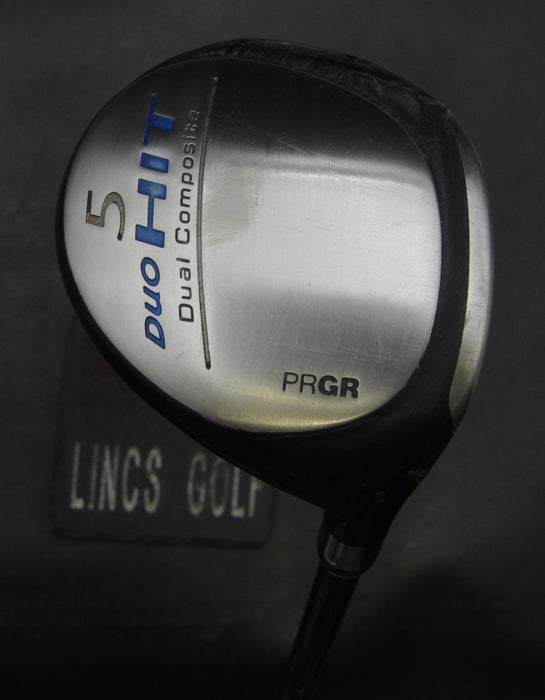 PRGR Duo Hit Dual Composite 5 Wood Stiff Graphite Shaft Iomic Grip