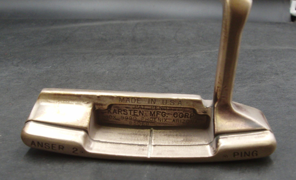 Left Handed BeCu Ping Anser 2 Putter Steel Shaft 90cm Playing Length Ping Grip