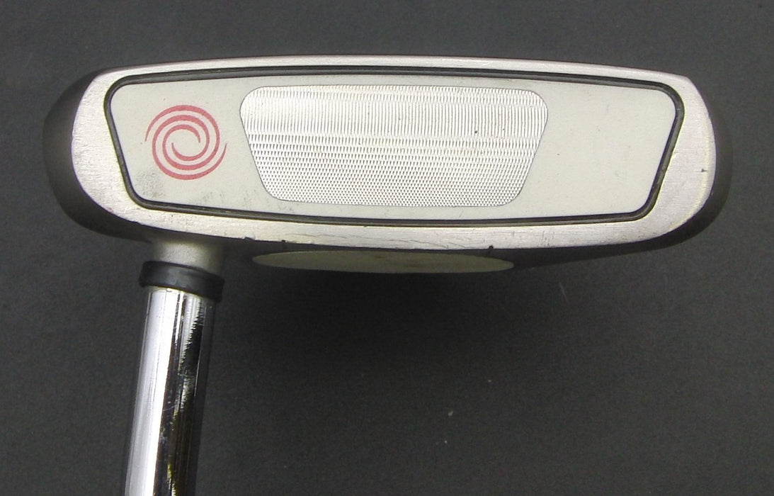 Odyssey White Steel 2-Ball Putter Steel Shaft 99cm Length White Grip*