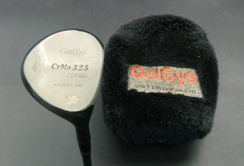 Japanese GolSys CrMo 325 Forged 4 Wood Regular Graphite Shaft + Head Cover