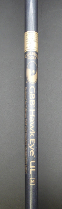 Callaway Hawkeye Tungsten Injected Lob Wedge Stiff Graphite Shaft Red Grip