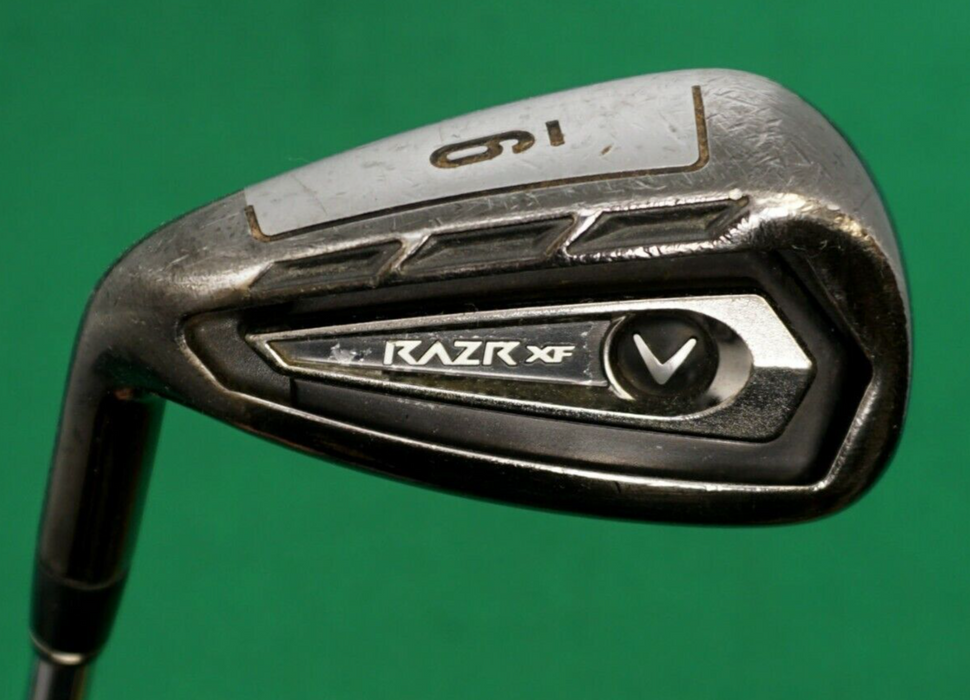 Left Handed Callaway RAZR XF Forged 9 Iron Uniflex Steel Shaft Callaway Grip