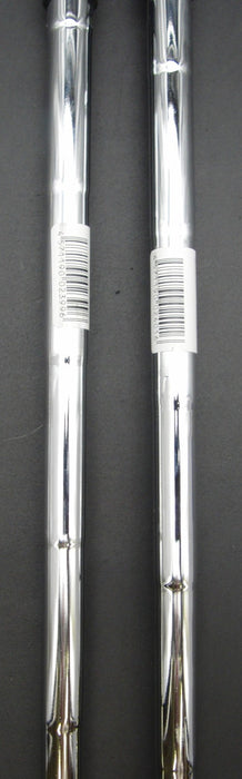 Set of 2 Unbranded Gap & Sand Wedges Regular Steel Shafts Black Grips