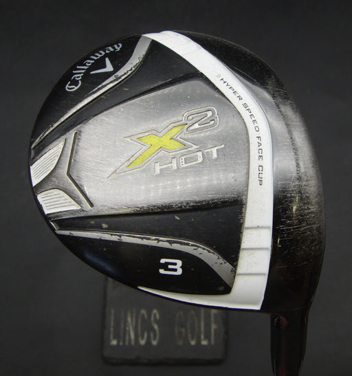 Callaway X2 Hot 3 Wood Regular Graphite Shaft Golf Pride Grip