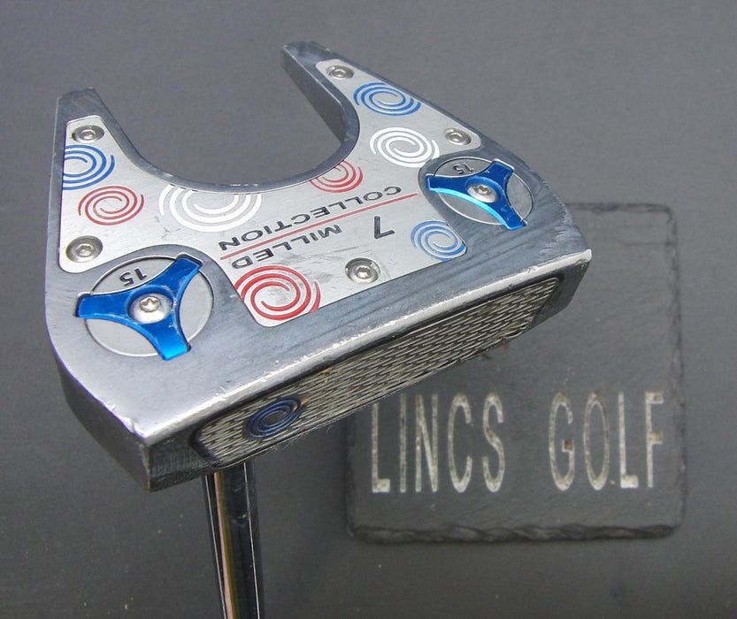 Odyssey Milled Collection 7 Putter Steel Shaft 87cm Length Psyko Grip*