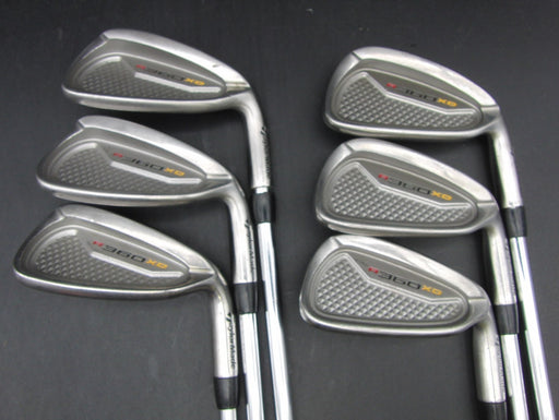 Set of 6x TaylorMade R360 XD 5-PW Irons Regular Steel Shafts Geoleap Grips