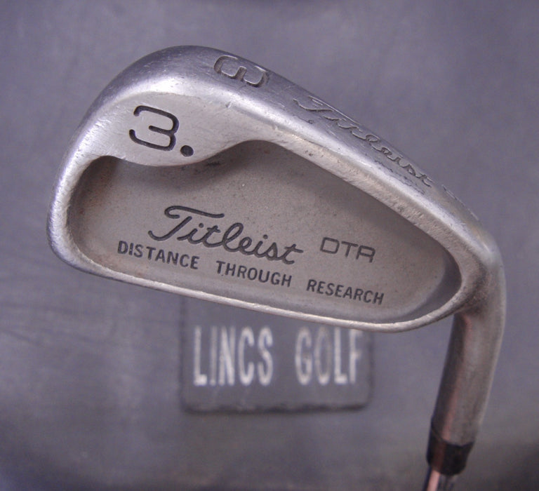 Titleist DTR 3 Iron Stiff Steel Shaft PGM Grip