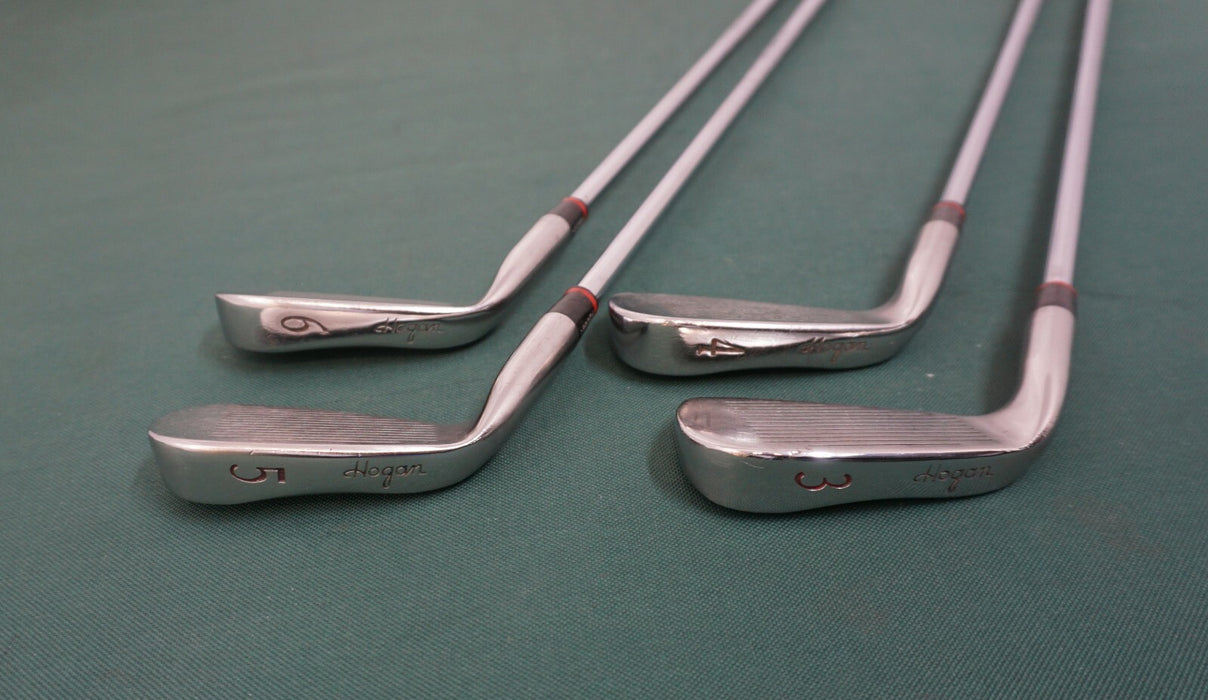 Set Of 4 x Ben Hogan H40 Oversize SWT Irons 3-6 Regular Steel Shaft Tour Grip