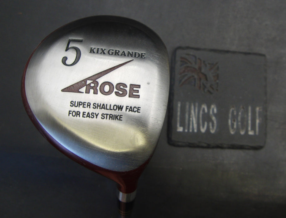 Ladies Kix Grande Rose 5° Driver Ladies Graphite Shaft Perfect Pro Grip