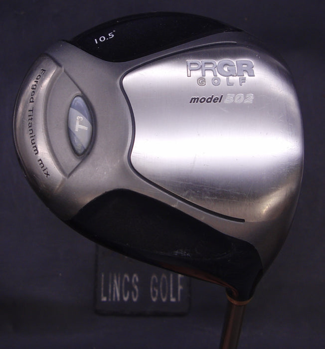PRGR T3 Model 502 10.5° Driver Stiff Graphite Shaft Golf Pride Grip