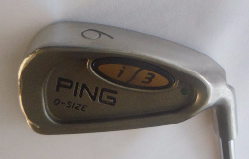 PING i3 O-Size O Size Black Dot 6 IRON Cushin JZ R-Flex Steel Shaft Ping Grip
