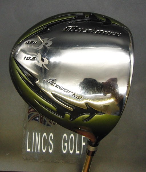 Japanese Actworks Maximax 460 10.5° Driver Regular Graphite Shaft Iomic Grip